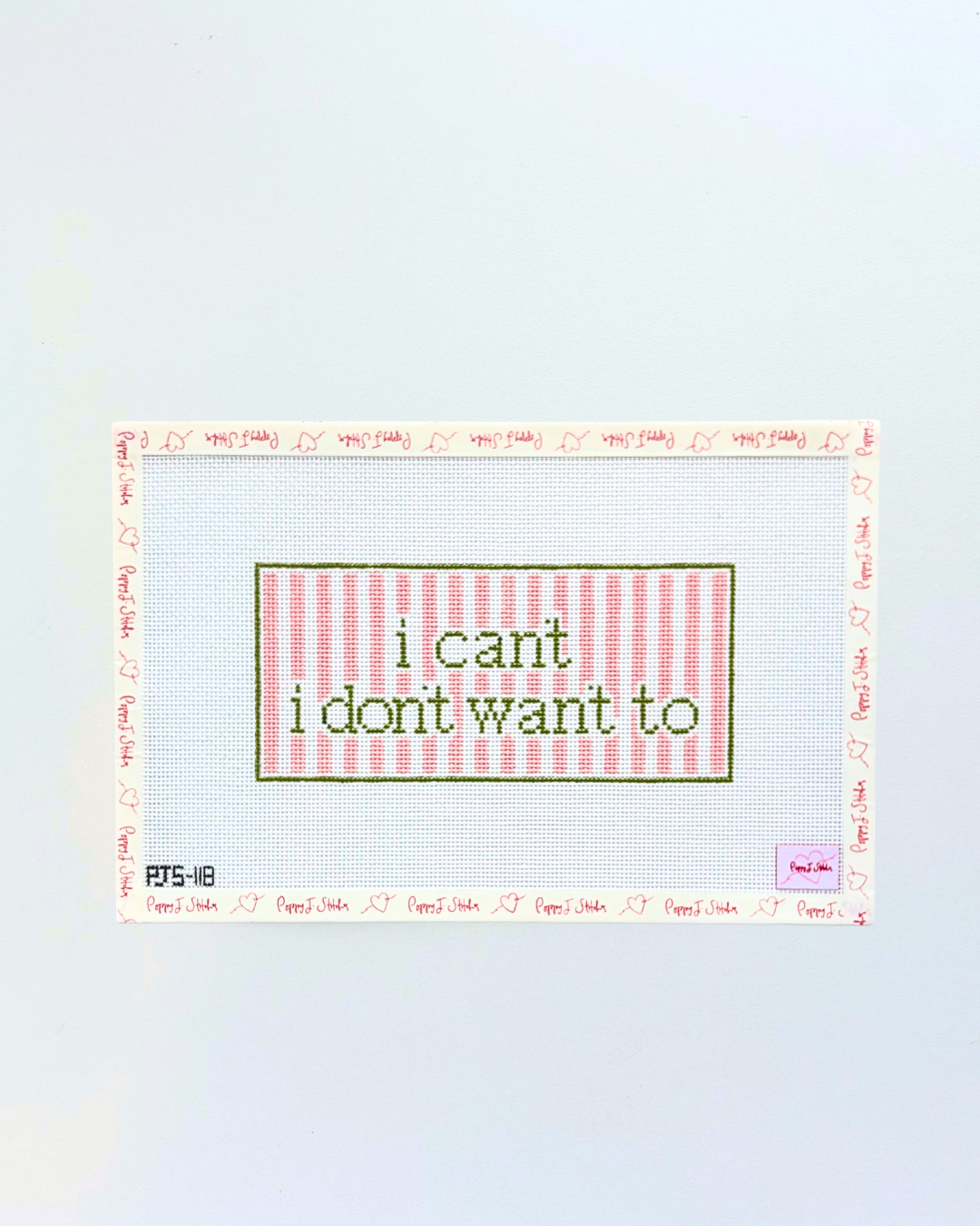 I Can’t I Don’t Want To