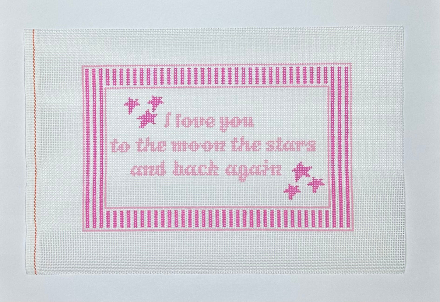 I Love You to the Moon the Stars & Back, Pink