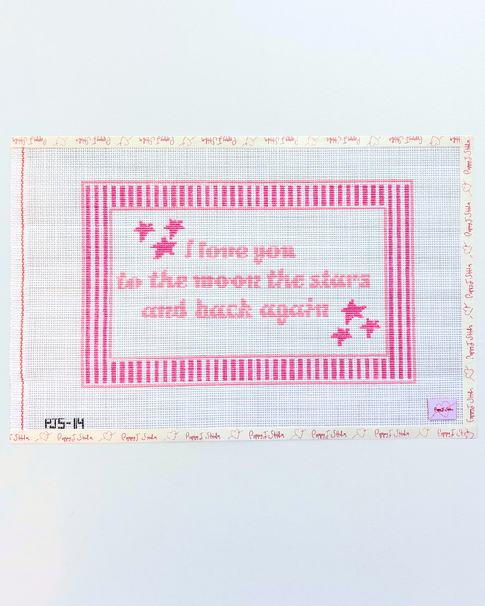 I Love You to the Moon the Stars & Back, Pink