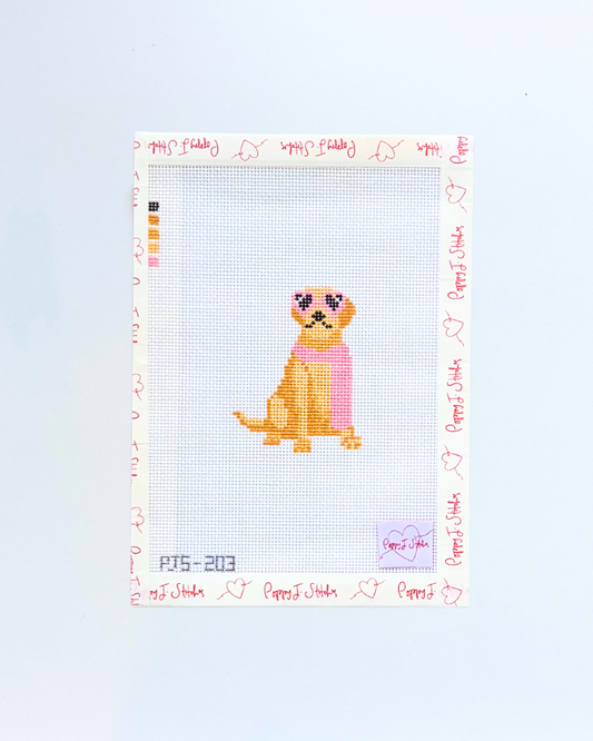 Mini Fab Pup, Yellow Lab