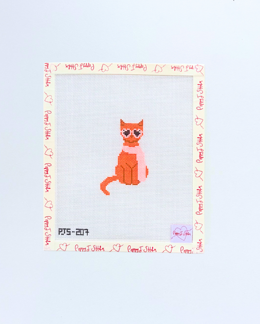 Mini Fab Cat, Orange