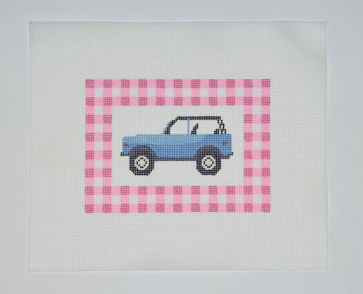 Bronco, Pink Gingham