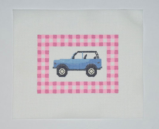 Branco, Pink Gingham