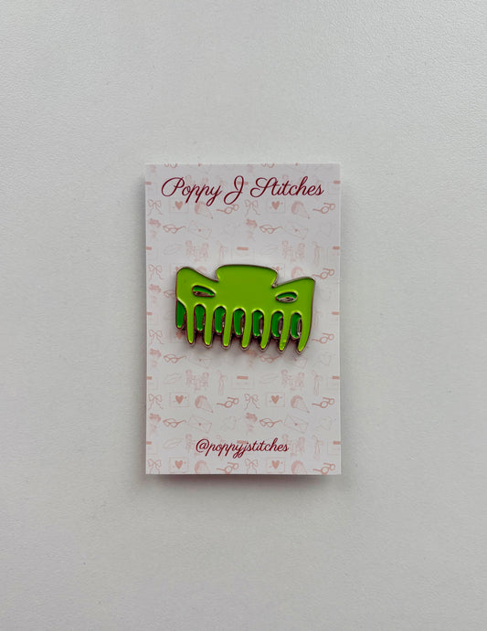 Hair Clip Needle Minder, Green