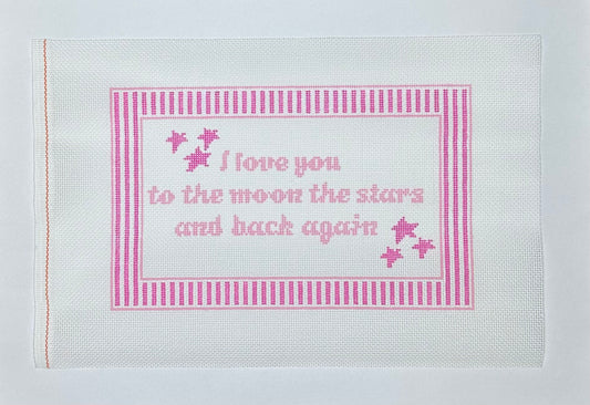 I Love You to the Moon the Stars & Back, Pink