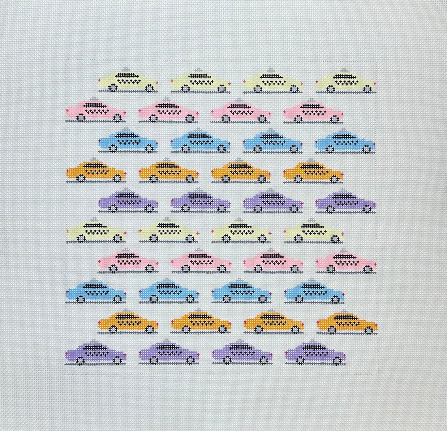 Colorful Taxi Cabs