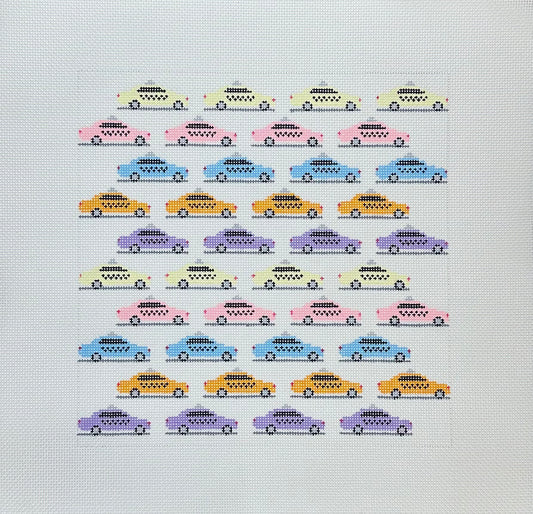 Colorful Taxi Cabs